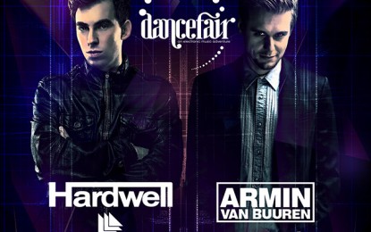 Hardwell en Armin van Buuren bevestigd voor Dancefair 2014