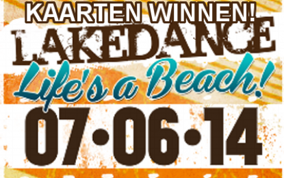 Kaarten winnen voor Lakedance 07-06-2014